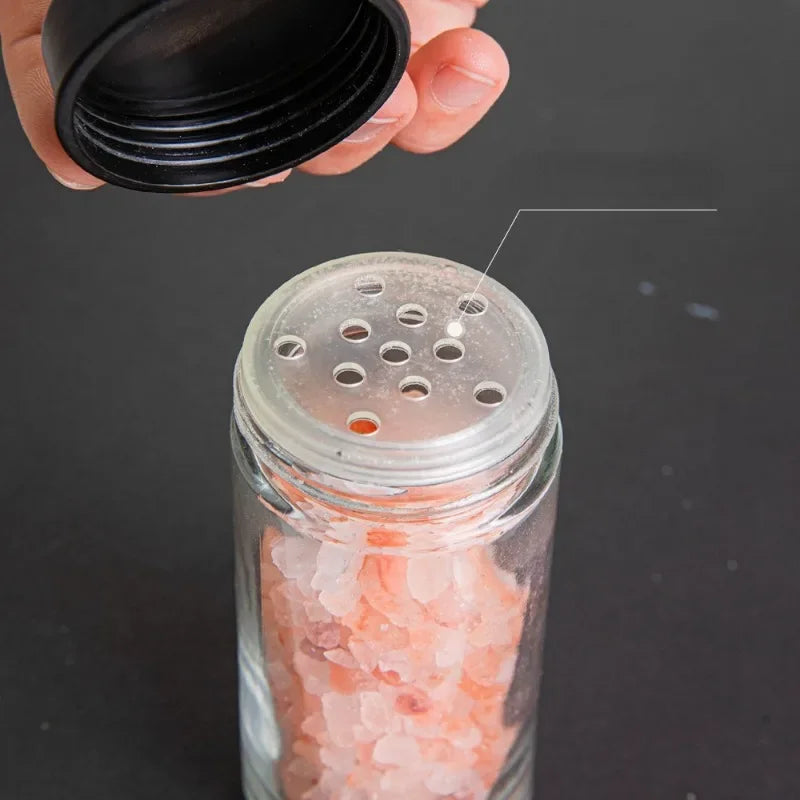 Rotating Storage Rack Rotating Glass Spice Rack Set Kitchen Storage Rack Spice Storage Rack Seasoning Storage Rack Glass Jars