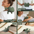 Wireless Neck Cervical Trapezius Kneading Massage Shawl 4D Bionic Finger Neck Shoulder Massager Brushless Motor Neck Masajeador