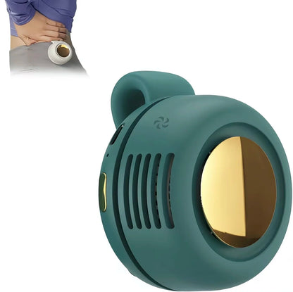 Portable Mini Bladeless Fan – 3-Speed Adjustable Wearable Cooling Fan