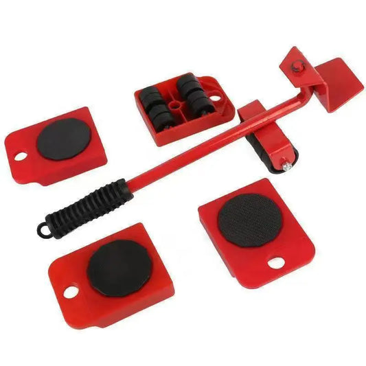 Heavy-Duty Furniture Moving Rollers Set with Smooth Glide Sliders for Lifting & Moving Furniture