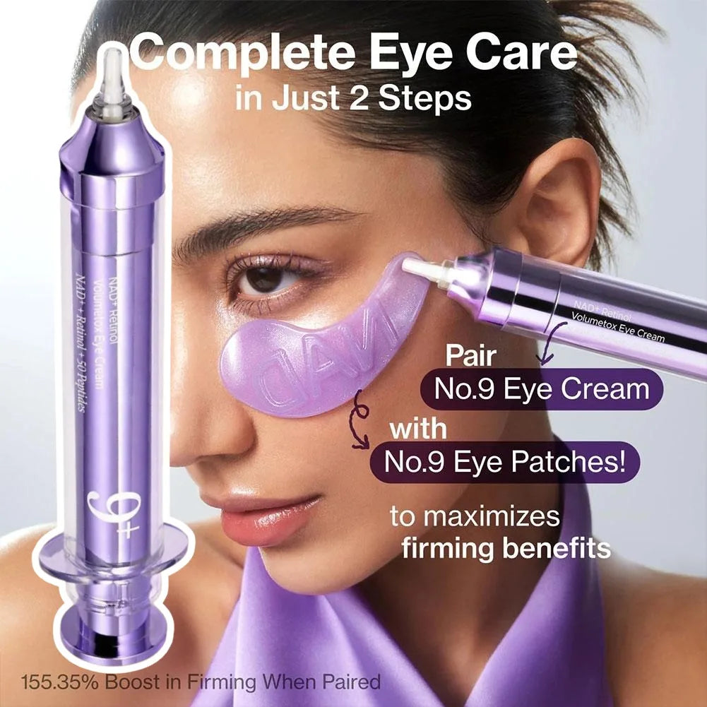 Numbuzin No.9 NAD+ Retinol Peptide Eye Cream – Firming & Smoothing 30ml