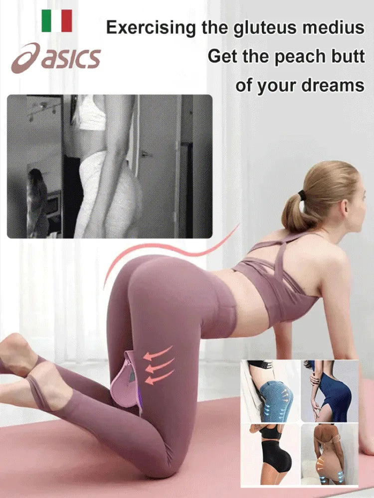 1 Pc Pelvic Floor Muscle Trainer, Multifunctional Thigh Exerciser, For Postpartum Recovery, Body Shaping, Leg & Butt Training