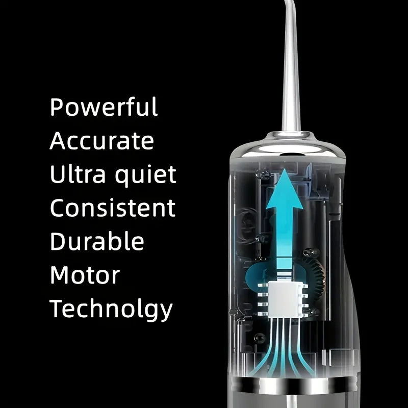 Electric Oral irrigator Portable Tooth Cleaner Interdental Flushing Machine Water Jet Floss Tooth USB Dental Water Flosser