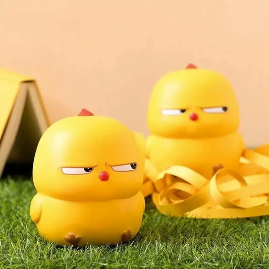 Cute Yellow Chicken Squeeze Toy, Soft PU Stress Relief Fidget Toy for Kids & Adults