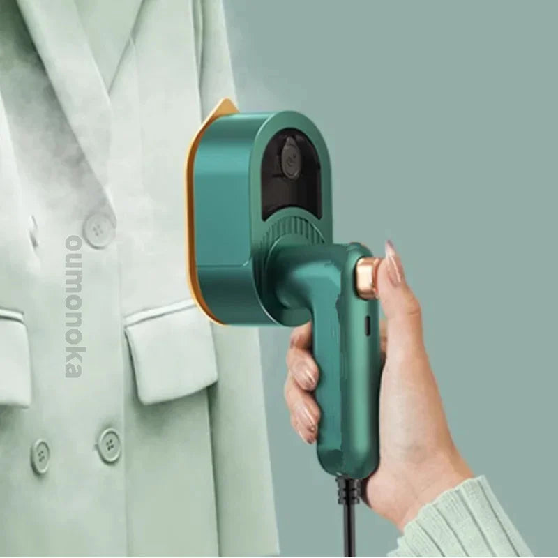 2-in-1 Handheld Steam Iron, Portable Garment Steamer, Travel Clothes Iron
