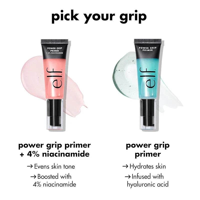 Elf Makeup Base Gel Primer 24ml for Dry Skin - Highly Moisturizing, No Pilling & Natural Finish, Hydrating Lightweight Formula