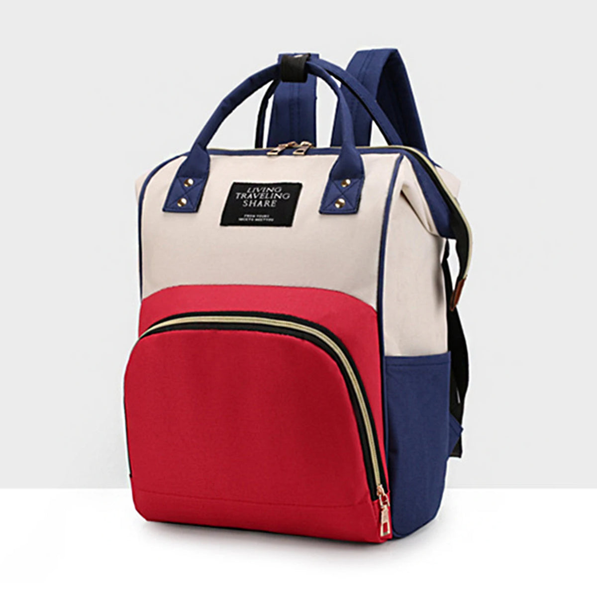Fashionable and Multifunct Mummy Bag Large Capacity Storage Backpack Baby Bottle Insulation Storage Bag Diaper Organize Backpack