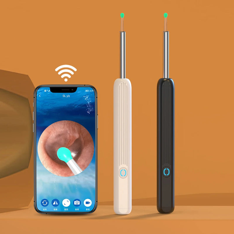 Smart Visual Ear Cleaner NE3 High Precision Ear Wax Removal Tool with Camera LED Light Wireless Otoscope Smart Ear Cleaning Kit