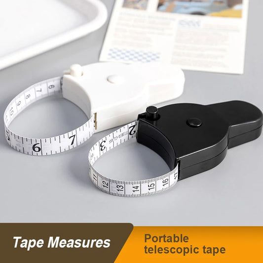 Portable Body Measuring Tape, Waist Circumference Tape Measure, Telescopic Fitness Measure
