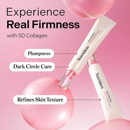 Torriden Cellmazing Firming Eye Cream 30ml | Fast-Absorbing Daily Eye Moisturizer