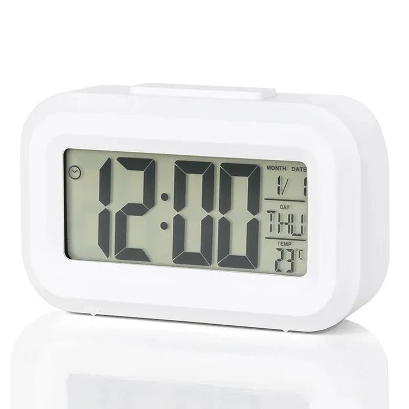 Electronic Alarm Clock Elderly Student Luminous Clock Silent Large Characters Creative Children Smart Home Bedside Alarm Clock