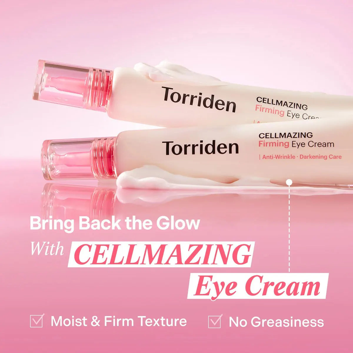 Torriden Cellmazing Firming Eye Cream 30ml,Fast-Absorbing,Daily Eye Moisturizer,Non-Greasy Finish,Korean Skincare,Korean Makeup
