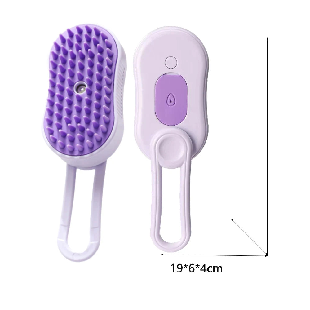 Newest Cat Dog Spray Comb Pet Grooming Accessories Multi Functional Cats Massage Brush Hair Removal Combs Cepillo Vapor Gato