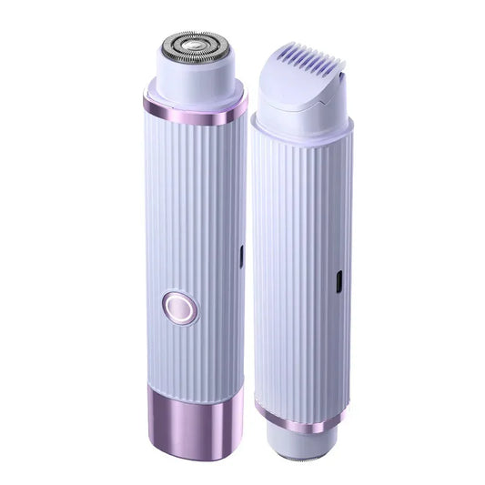 2-in-1 IPX7 Waterproof Bikini Trimmer & Shaver for Women