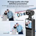 OnePlus 4K Ultra HD Action Mini Camera 180 Rotatable Vlog WiFi Lens Sports Camera Infrared Night Vision Sports DV Bicycle Driver