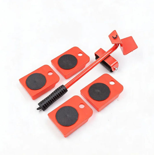 Heavy-Duty Furniture Moving Rollers Set with Smooth Glide Sliders for Lifting & Moving Furniture