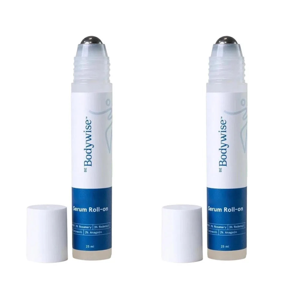 2pack 25ml Rosemary Be Bodywise Hair Growth Serum Roll On Thicker Stronger Hair Care Increase Hair Density Original Serum Stick