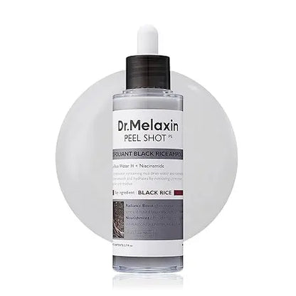Dr.Melaxin Rice Peel Shot Glow Ampoule – Brightening Peeling Serum 80ml