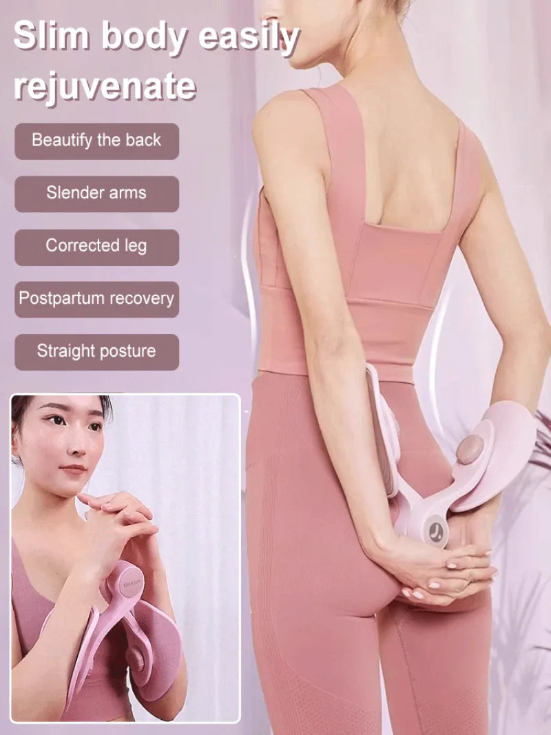 1 Pc Pelvic Floor Muscle Trainer, Multifunctional Thigh Exerciser, For Postpartum Recovery, Body Shaping, Leg & Butt Training