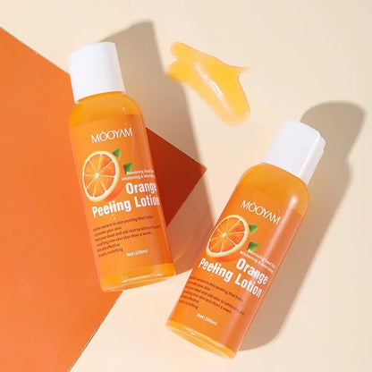 Orange Peel Exfoliating Body Lotion & Scrub for Smooth, Soft and Moisturized Skin