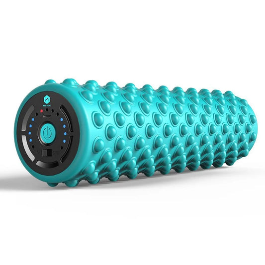 Electric Foam Roller Muscle Massage Stick | Vibrating Massage Roller for Legs, Fitness & Yoga