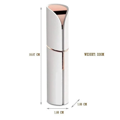 Lipstick Shaped Electric Facial Hair Remover, Portable Mini Face Razor, Waterproof