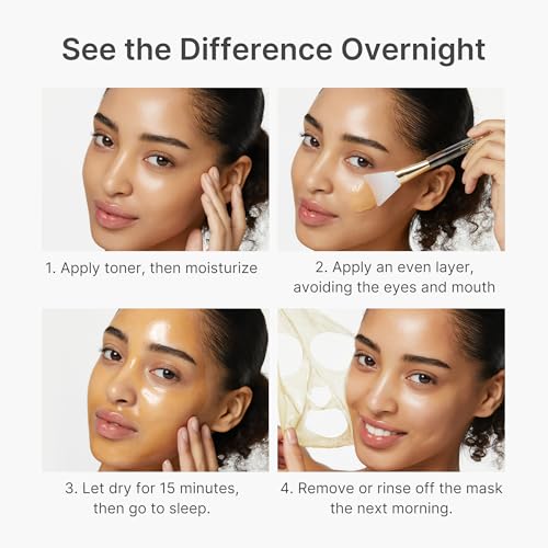 medicube Turmeric Overnight Wrapping Peel-Off Mask – Hydrating Facial Mask