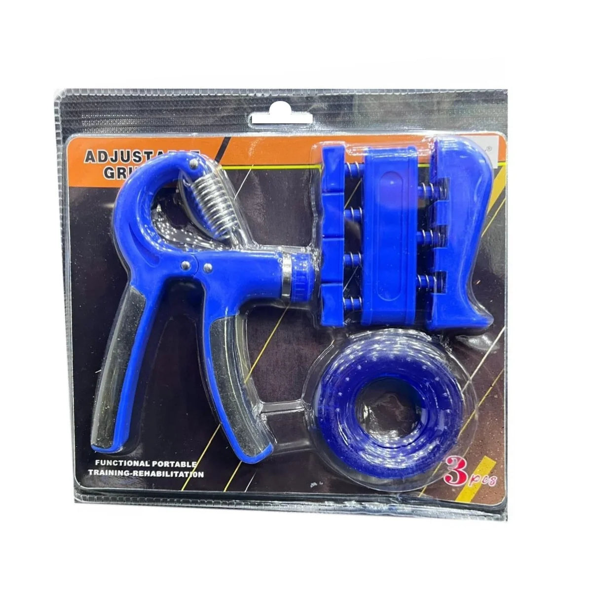 Adjustable Grip Strength Trainer Set | Hand, Finger & Forearm Strength Exercise Equipment