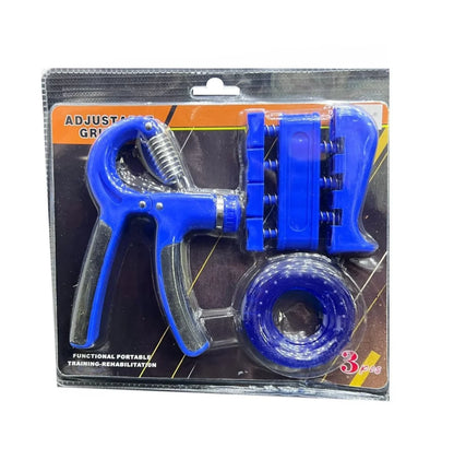 Adjustable Grip Strength Trainer Set | Hand, Finger & Forearm Strength Exercise Equipment