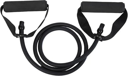 Adjustable Resistance Bands with Handles | 4-Level Resistance Exercise Bands for Home, Yoga & Pilates