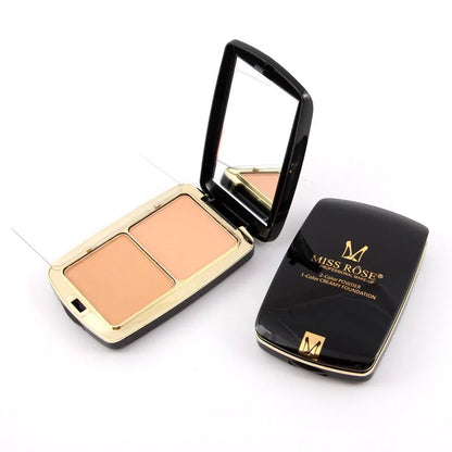 Kiss Beauty Milk Tea Setting Powder, Pore Minimizing, Waterproof, Oil Control, Natural Matte Finish, Long Lasting Face Makeup