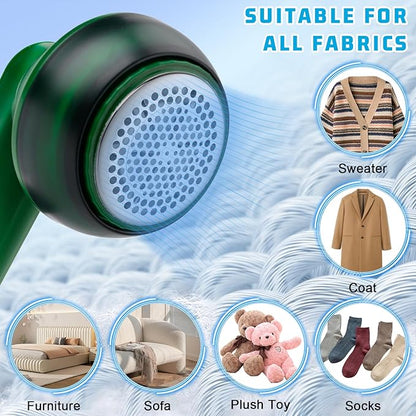 Rechargeable Electric Lint Remover, Fabric Shaver, Clothes Fuzz & Pill Remover