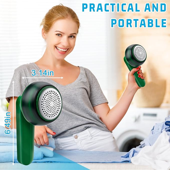 Rechargeable Electric Lint Remover, Fabric Shaver, Clothes Fuzz & Pill Remover