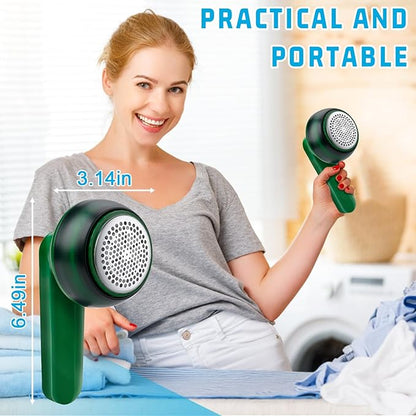 Rechargeable Electric Lint Remover, Fabric Shaver, Clothes Fuzz & Pill Remover