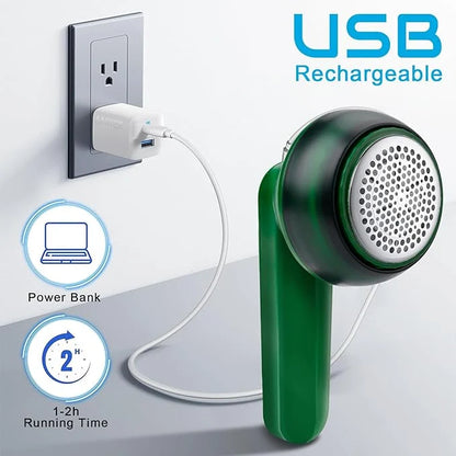 Rechargeable Electric Lint Remover, Fabric Shaver, Clothes Fuzz & Pill Remover