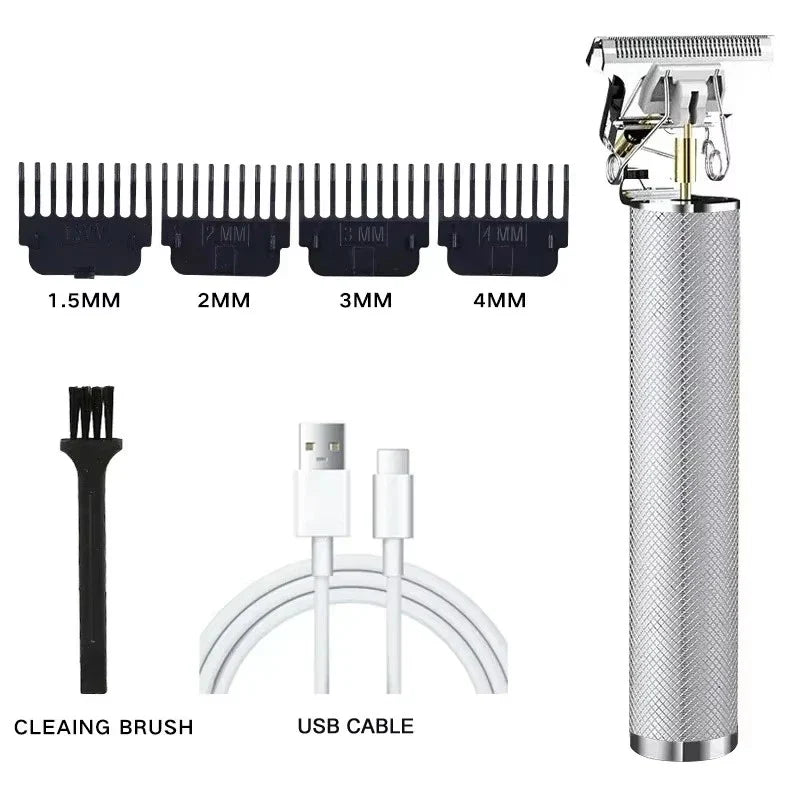 Professional Cordless Hair Clipper & Beard Trimmer – Electric Grooming Kit for Men | Precision Cutting | Free UK Shipping