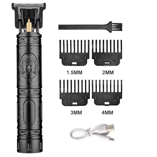 Professional Cordless Hair Clipper & Beard Trimmer – Electric Grooming Kit for Men | Precision Cutting | Free UK Shipping