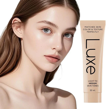 Luxe Color-Adapting Foundation – Light & Brown Shades, Lightweight Natural Finish