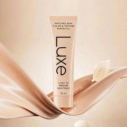 Luxe Color-Adapting Foundation – Light & Brown Shades, Lightweight Natural Finish
